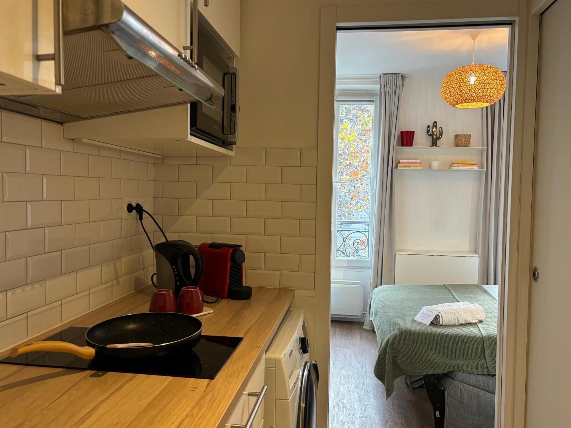 Clichy Studio Getaway - C70 パリ エクステリア 写真